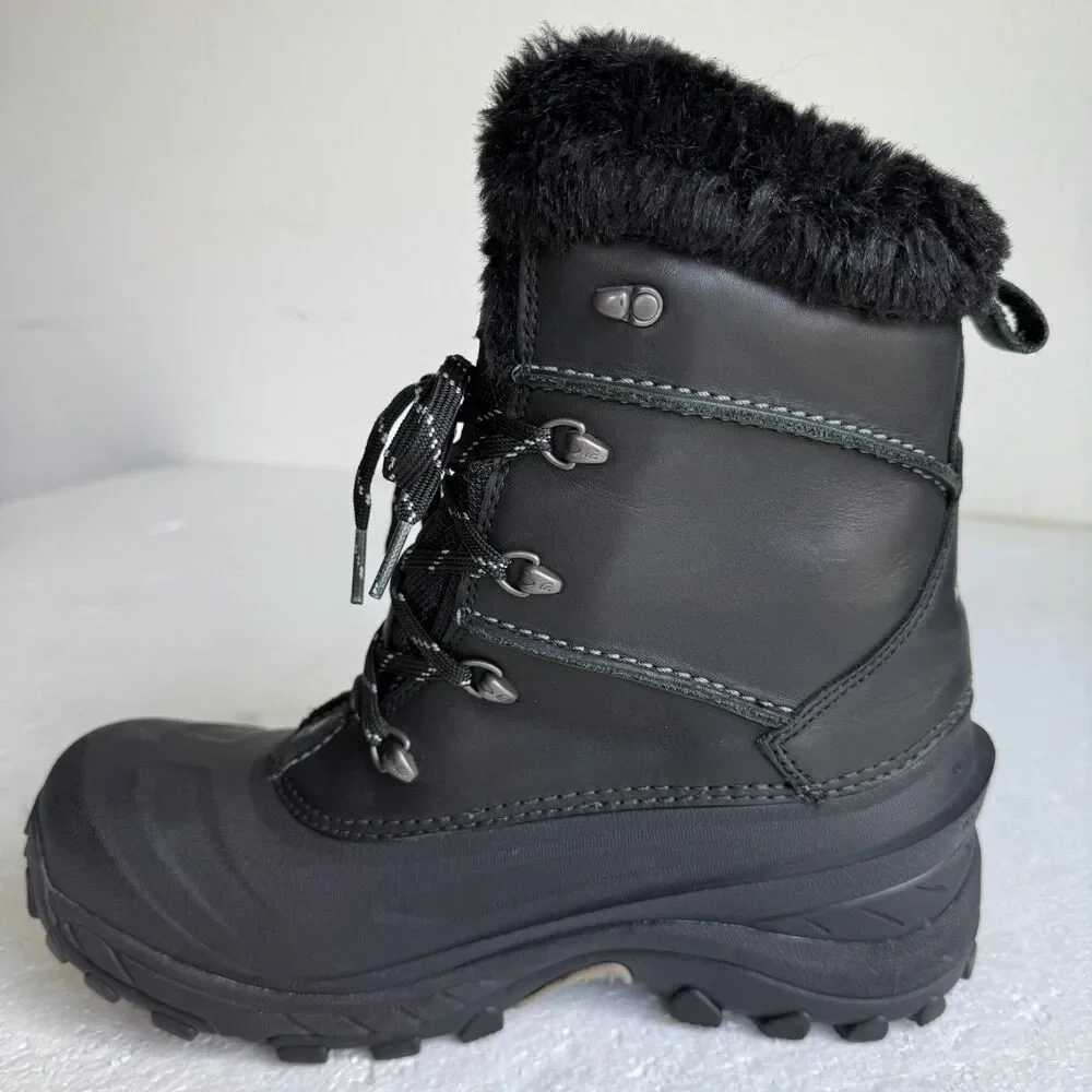 The North Face Snow McMurdo II Boots Black Waterproof Winter Men's Size 10